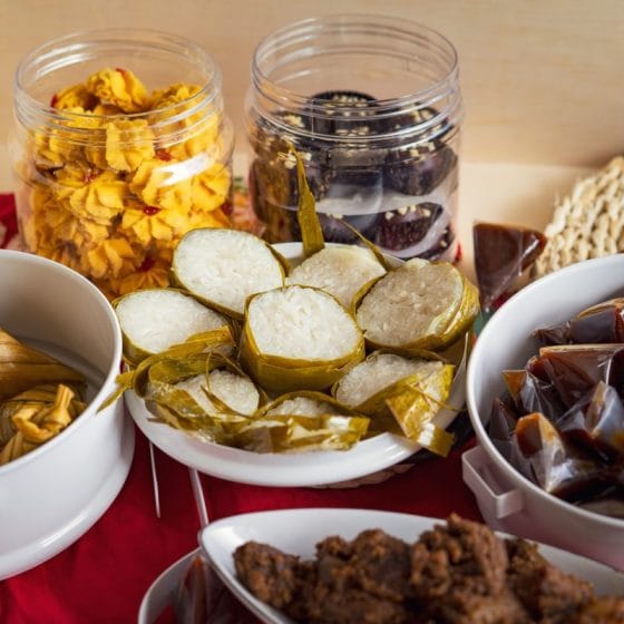 Traditional Malay Food and cookies during Ramadan and Eid Mubarak. Hari Raya Aidilfitri.